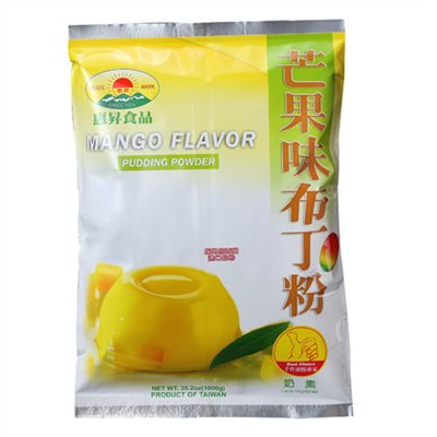 芒果味布丁粉(奶素) 1kg