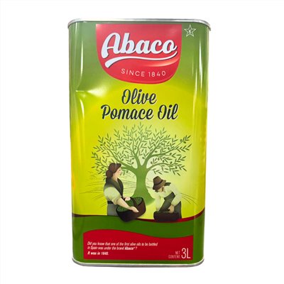 Abaco美力多橄欖粕油Pomace Olive oil 3L