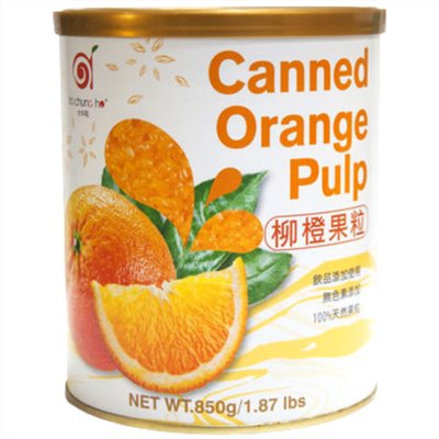 柳橙果粒 850g