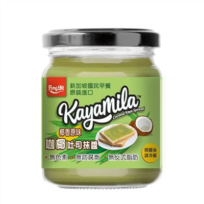 豐一-原味咖椰吐司抹醬270g