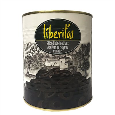 Liberitas 切片黑橄欖 Black Sliced Olives 3kg