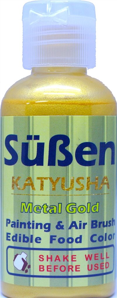  蛋糕裝飾用金漆(淺金色) 50ml