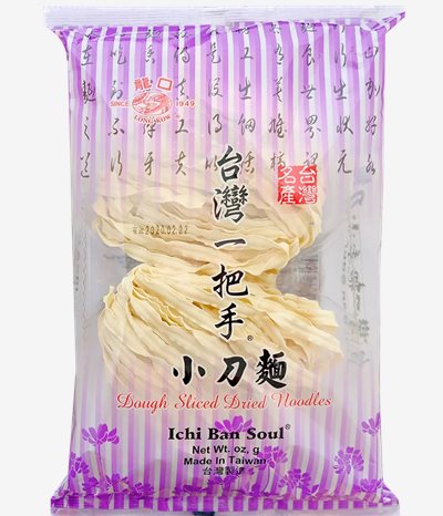 龍口”台灣一把手“小刀麵 300g