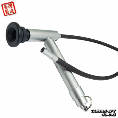 7.9mm/3M工業光纖鏡內視鏡 管道監視蛇管鏡 內建LED 台灣製GL-C02