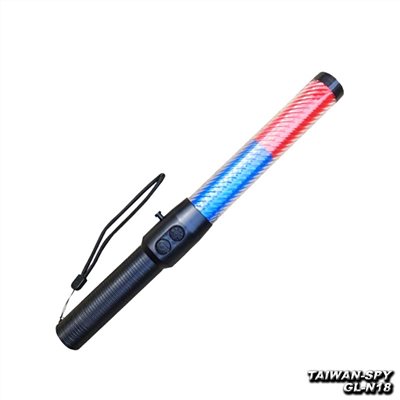 GL-N18 多功能防暴交通指揮棒 警示燈 LED強光照明 120分貝哨音 鐳射標定器 玻璃擊破器 磁鐵底座 IP65 防暴耐打擊材質