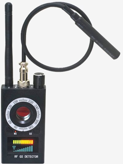 K18 RF類比無線訊號掃描器+鏡頭發現器+GPS強力磁鐵探測器 反針孔 反偷拍 反監聽 反竊聽｜中國製