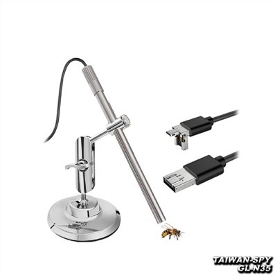 GL-N35 數位顯微鏡 1~200倍放大 USB/OTG二用 防水防塵 工程檢測工具