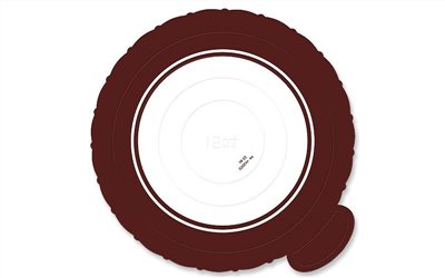 壽糕12吋盤10-52