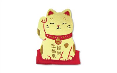 春節貼紙招財貓NO.99