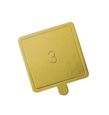 金盤方型7.5cm NO.3