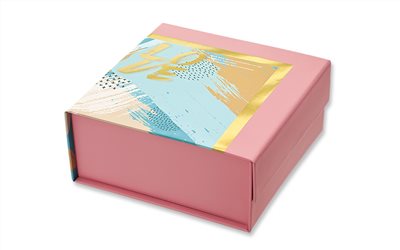 書型小方禮盒樂芙A143-10-1(新型專利)