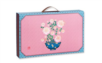 手提組合禮盒15入M12-4-15碗花