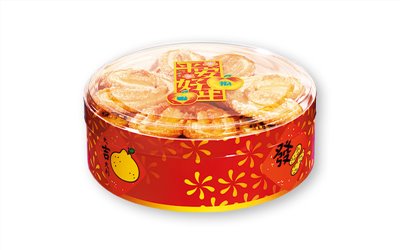 春節圓型盒16cmN16-21旺來發