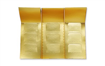 中秋三Q餅12入襯板A9-30