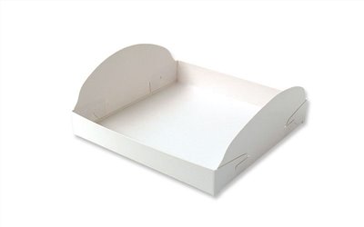 雙開書型禮盒6吋白盤10-41