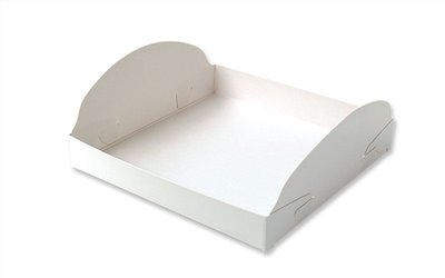雙開書型禮盒8吋白盤10-42