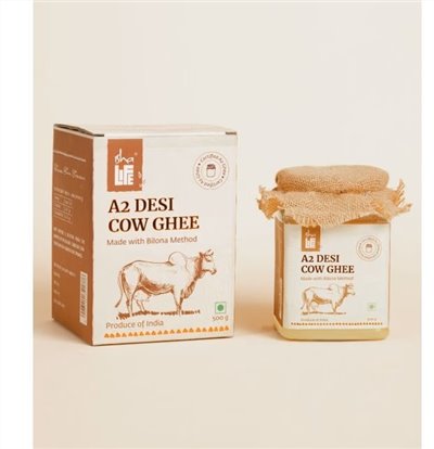 純 A2 Desi 牛酥油 Ghee（500 克）。