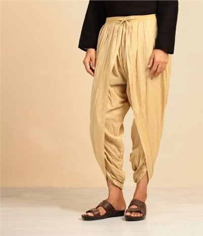 男士Dhoti  - 卡其色 0201251