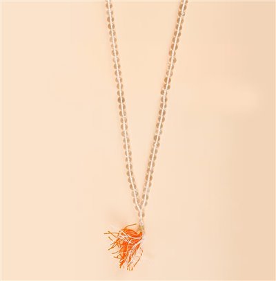 isha 石英項鍊 Spatik Mala 款式 - 0115003 5.1-6.0 mm