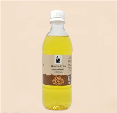 isha 天然冷壓花生油 (500ml)