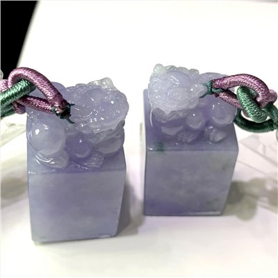 紫羅蘭方獅印