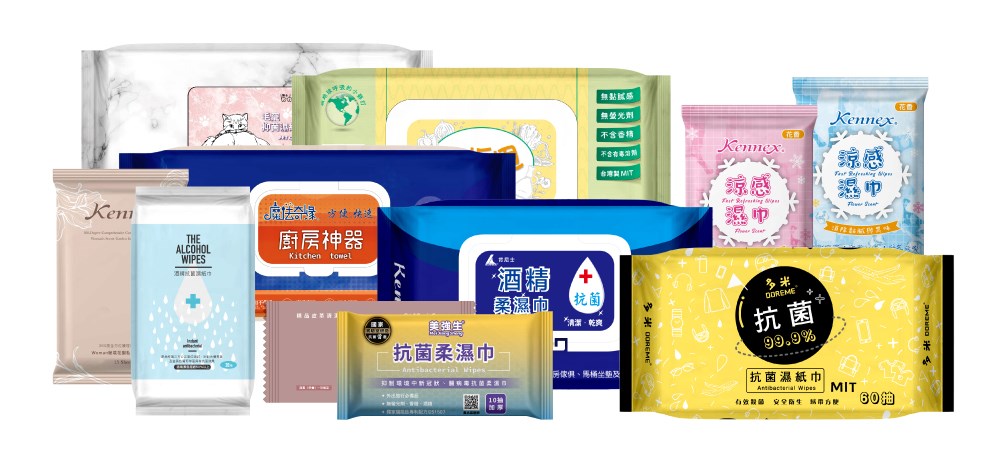 功能性濕紙巾