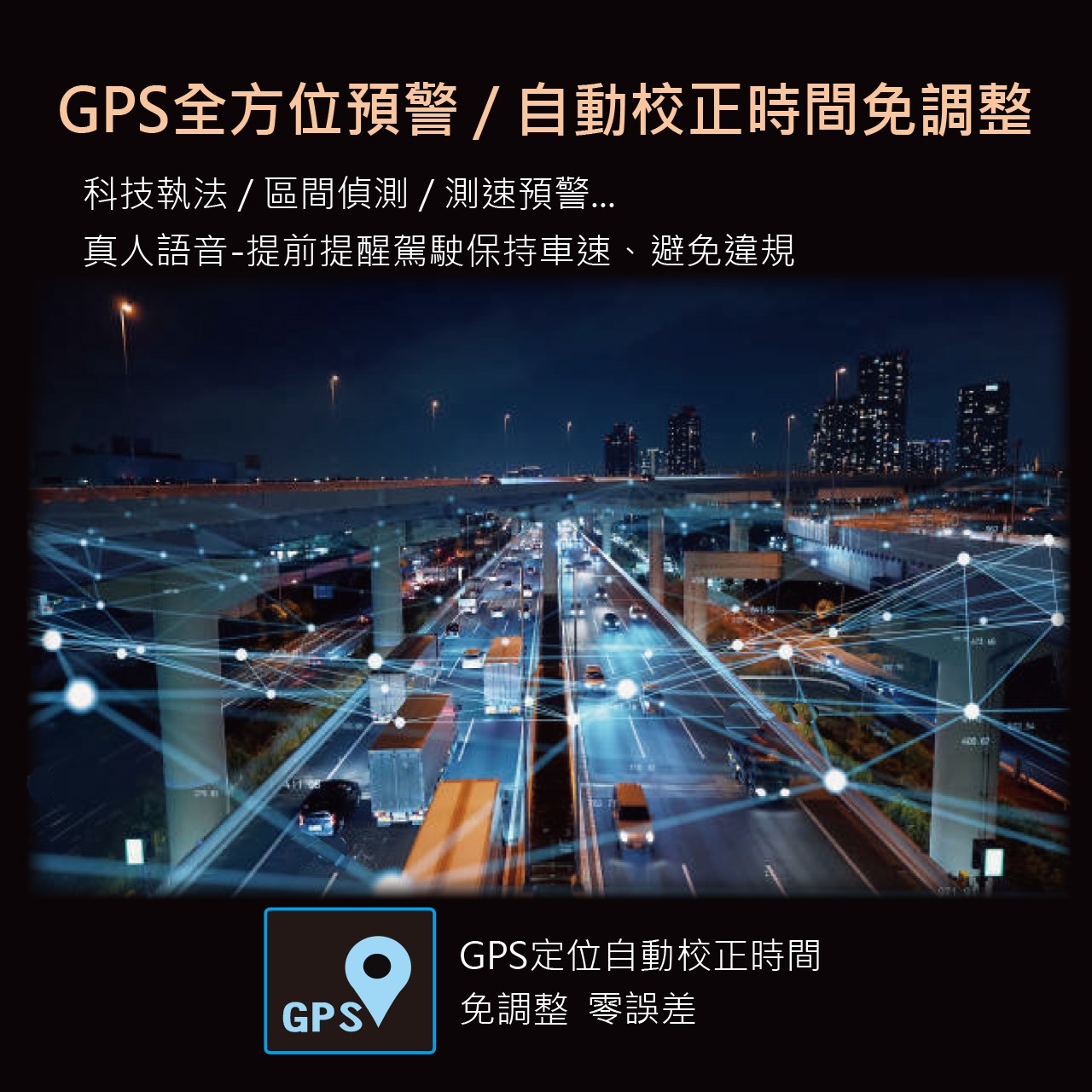 【發現者】K35 前4K後2K雙鏡頭+GPS+Wifi全屏觸控式行車記錄器