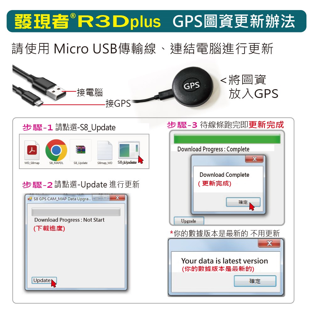 R3Dplus  GPS圖資更新