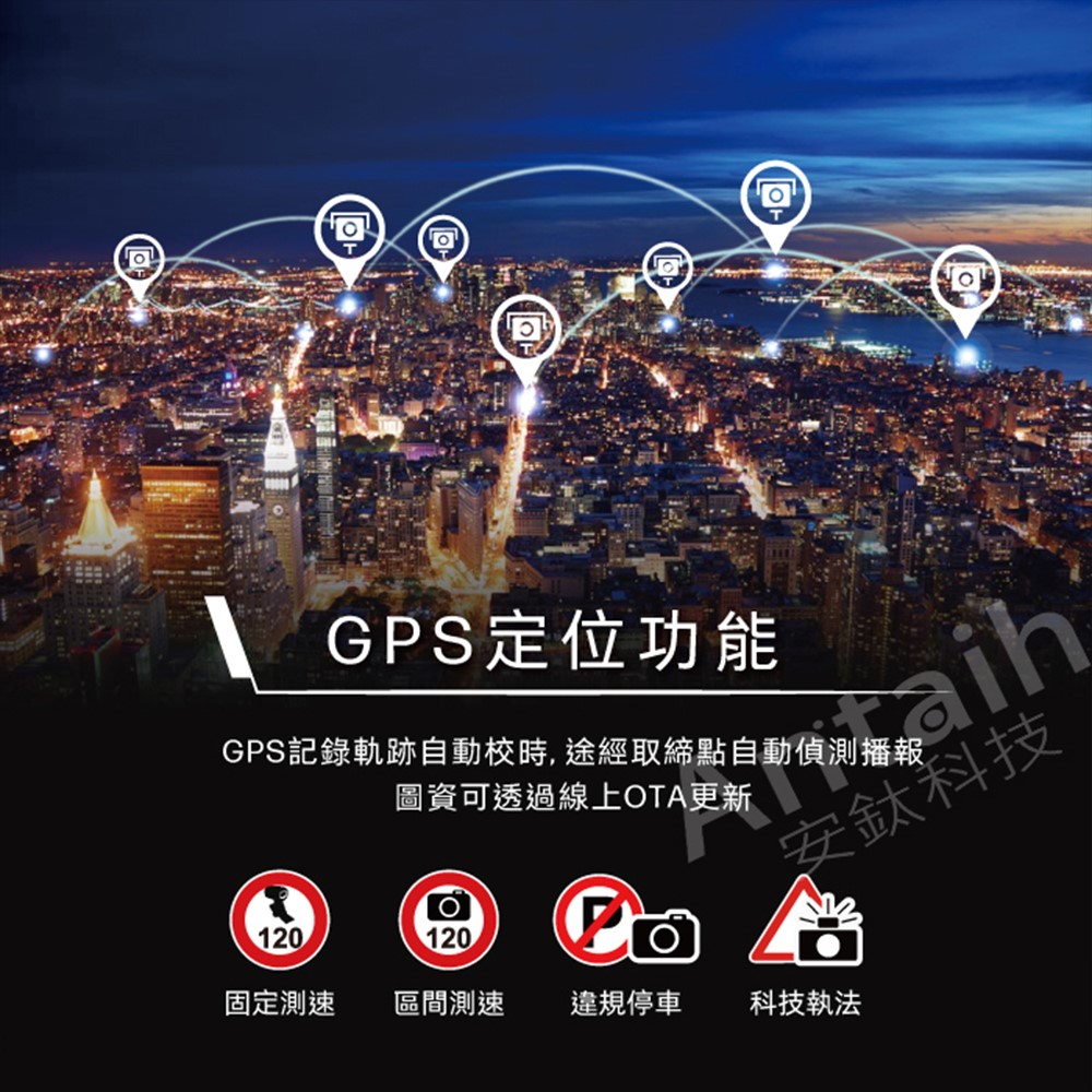 HP惠普 i750w前後雙錄+測速+WIFI