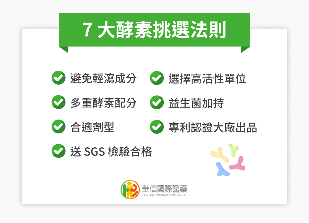 7 大酵素挑選法則