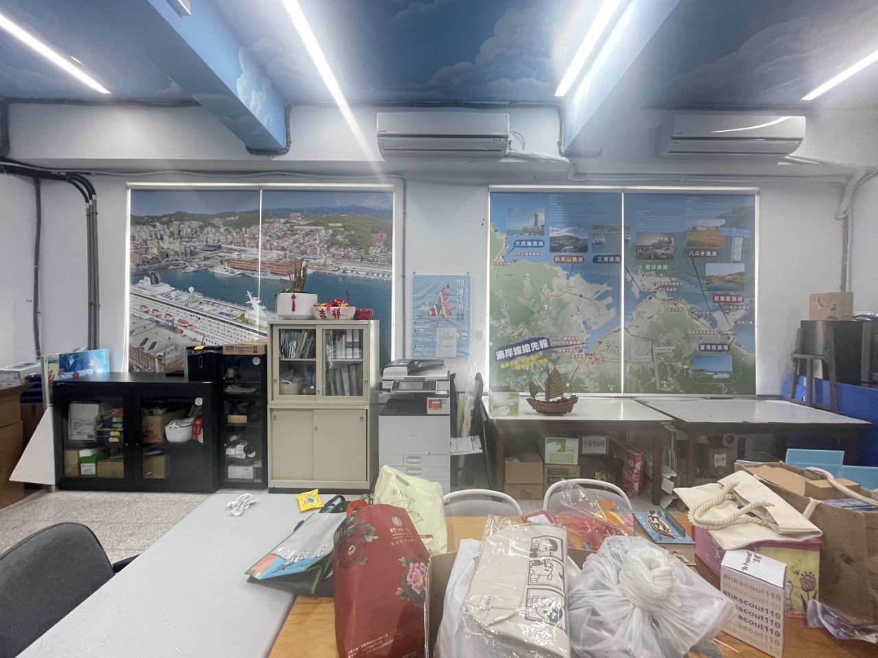 基隆建德國中｜彩噴捲簾 噴圖捲簾 校園遮光遮陽【皇統數位科技】
