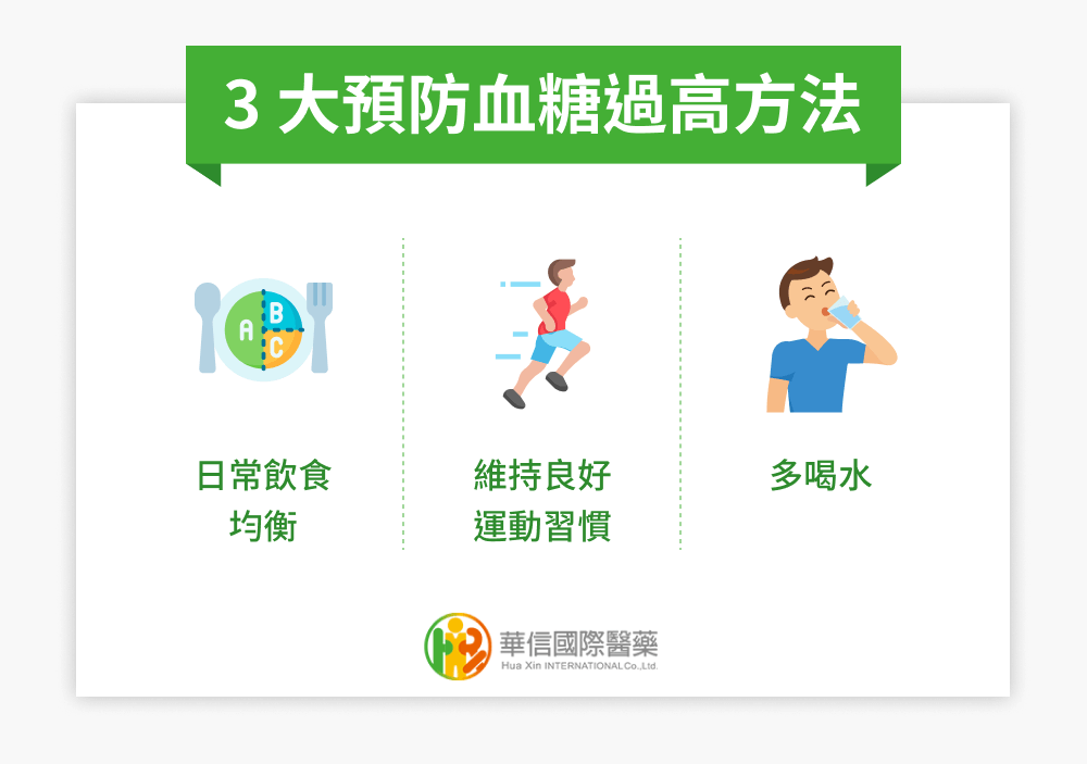 3 大預防血糖過高方法